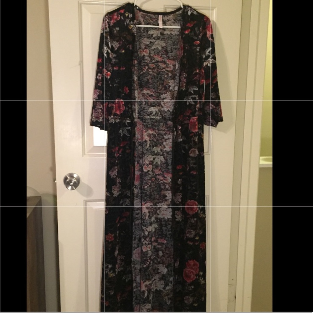 FLORAL DUSTER